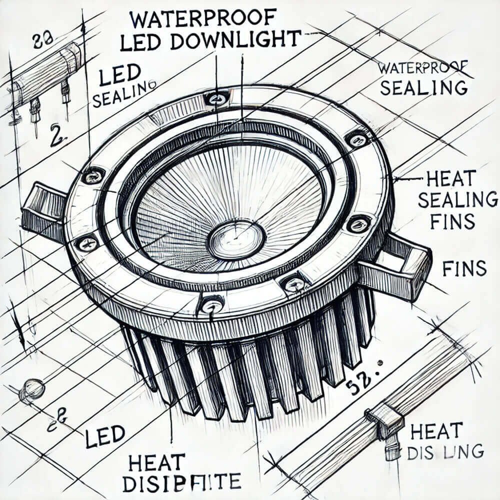 downlights design
